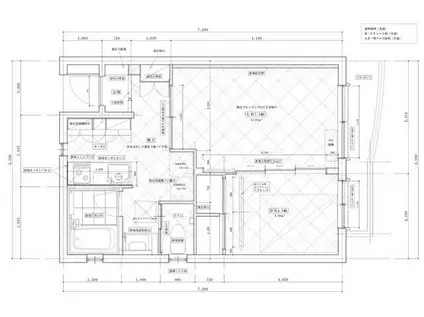 ベルドリーム(1LDK/2階)の間取り写真