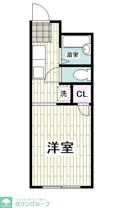 グレイス元町壱番館(1K/1階)の間取り写真
