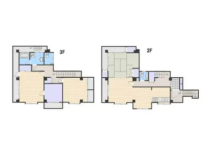 東伸ビル(3SLDK/2階)の間取り写真