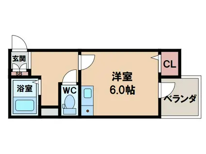 センチュリーロイヤル昭和町(ワンルーム/5階)の間取り写真