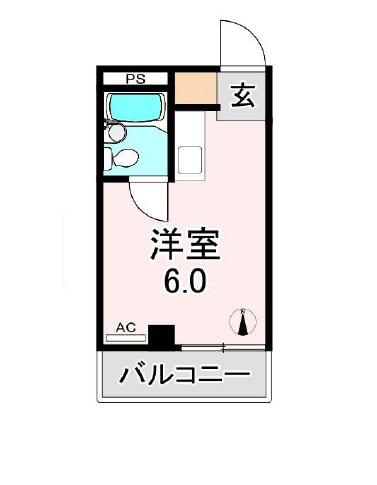 ABENO CINQ(ワンルーム/4階)の間取り写真