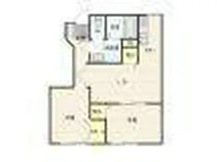 メゾンエスポワール(2LDK/1階)の間取り写真