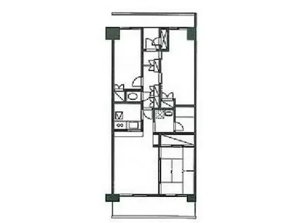 アーバン・ヴィラ(3LDK/4階)の間取り写真