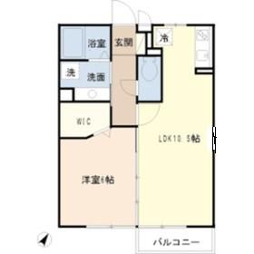 POSTO AL SOLE(1LDK/2階)の間取り写真
