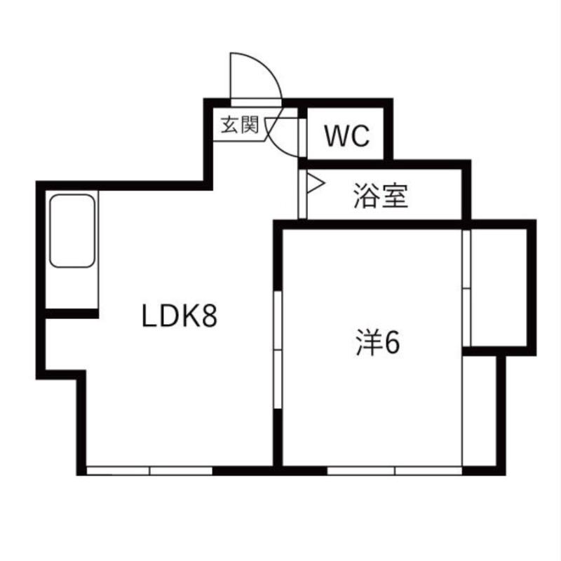 ノーブルハイム(1LDK/3階)の間取り写真