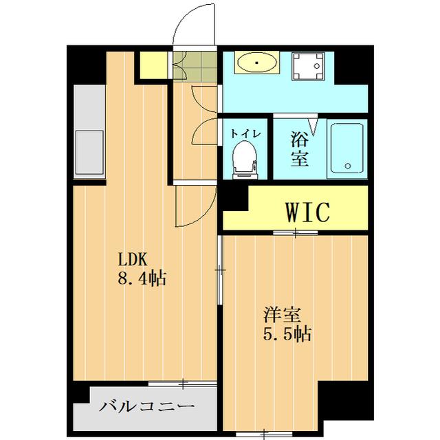 SG2-HONJYO(1LDK/3階)の間取り写真