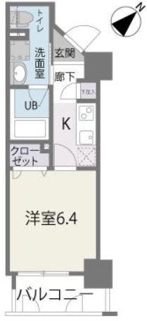 カーサ シルエラ(2LDK/3階)の間取り写真