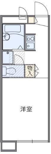レオパレスSETO LANDS M&K(1K/1階)の間取り写真
