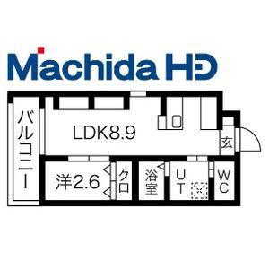 道明寺エヌエム・キャトフ・ヴァン・オンズ(1LDK/1階)の間取り写真