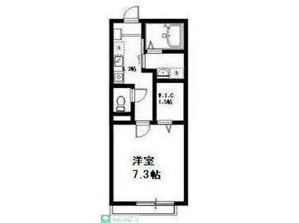 ESPERANZA(1K/1階)の間取り写真