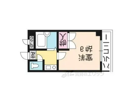 エトワール桂(1K/3階)の間取り写真