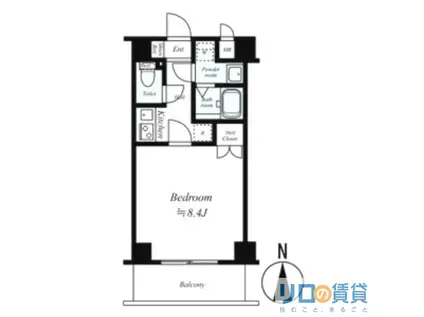 クレアート新大阪セレニティ(1K/5階)の間取り写真