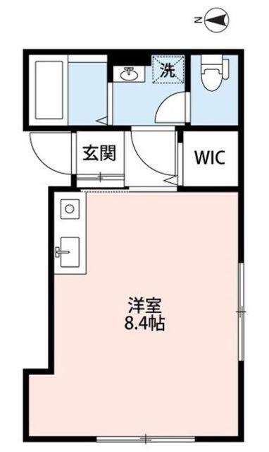 RIDER′S BASE IN 阿佐谷(ワンルーム/2階)の間取り写真