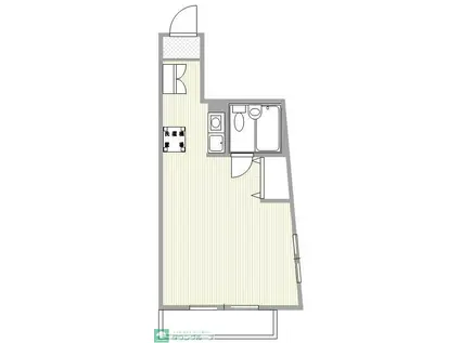 プレール西高島平(ワンルーム/3階)の間取り写真