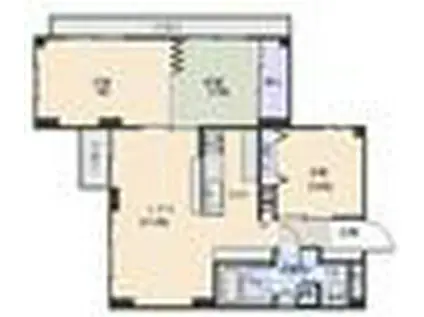 ルレーヴ久我山(3LDK/3階)の間取り写真