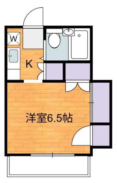 西大久保イレブン(1K/3階)の間取り写真