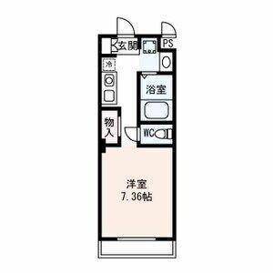 I.O.Rビル(1K/3階)の間取り写真