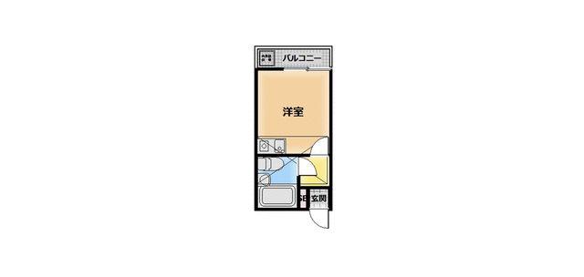 エクセレントハイム(1K/1階)の間取り写真