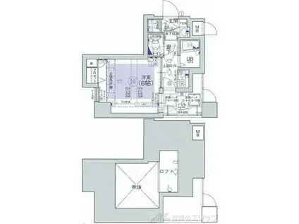 エステムコート新大阪IIIステーションプラザ(1K/8階)の間取り写真