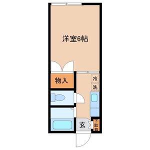 パル千代田(1K/1階)の間取り写真