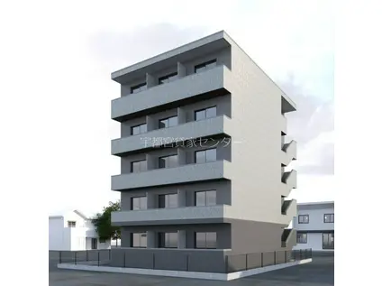 東武宇都宮線 東武宇都宮駅 徒歩14分 5階建 築2年(1K/5階)の外観写真