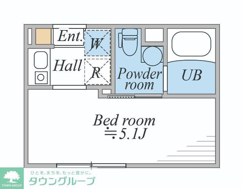 LEGALAND阿佐ヶ谷(1K/4階)の間取り写真