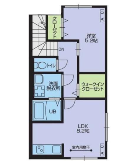 アイケーアイ(1LDK/3階)の間取り写真