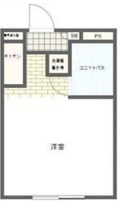 シェロ成増(ワンルーム/2階)の間取り写真