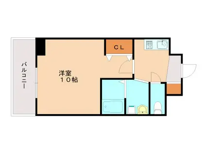 リアライズ神戸サウス(1K/3階)の間取り写真