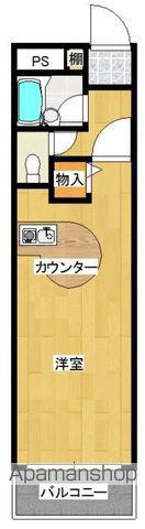 レヂオンス原(ワンルーム/1階)の間取り写真