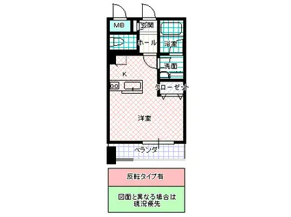 STATION TOWER TOYOSHIMA(ワンルーム/7階)の間取り写真