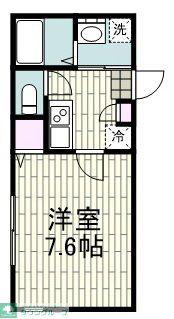 WN RESIDENCE(1K/3階)の間取り写真