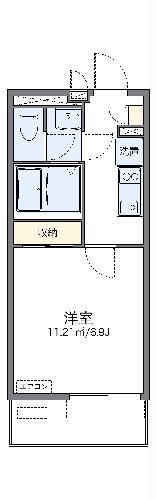 レオネクスト藤仁並木(1K/3階)の間取り写真