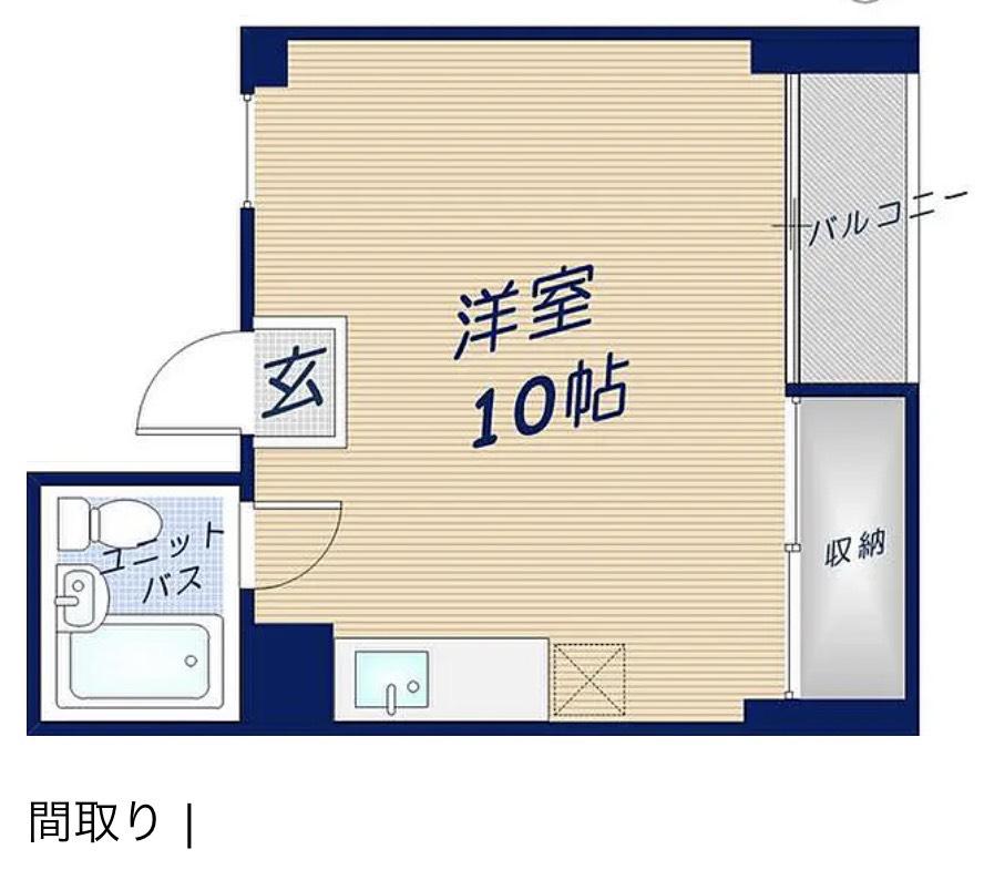 YAND昭和町(ワンルーム/2階)の間取り写真