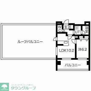 エルフォルテ羽田ライゼ(1LDK/6階)の間取り写真
