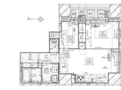 GARDEN XAVIS木場(2LDK/3階)の間取り写真