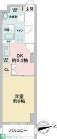 レジディア東桜(1DK/7階)の間取り写真