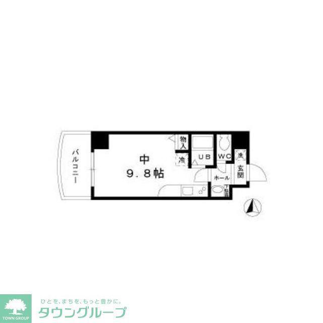 サン・アペックス名駅(ワンルーム/9階)の間取り写真