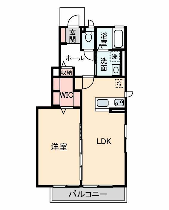 グランドソレーユ(2LDK/2階)の間取り写真