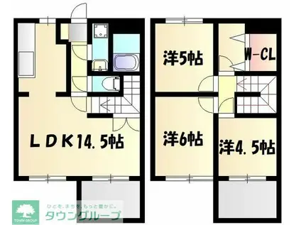 ハウズ・プラザ(3SLDK/3階)の間取り写真