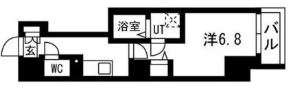オークランス秋葉原(1K/7階)の間取り写真