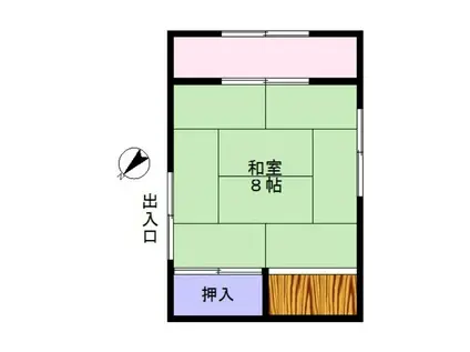 シェアハウス桜坂(ワンルーム/2階)の間取り写真