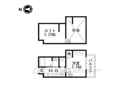 プレシャス五番館(1K/3階)の間取り写真
