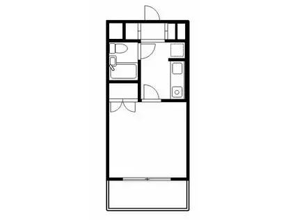 TSGARDEN南柏(ワンルーム/7階)の間取り写真