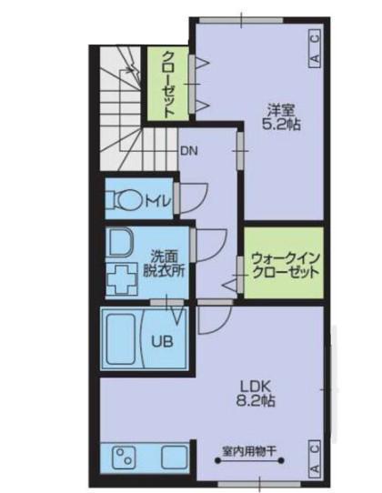 アイケーアイ(1LDK/3階)の間取り写真
