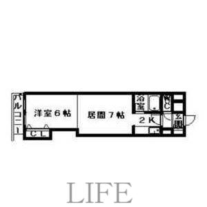 ル.クラシック13A(1DK/3階)の間取り写真