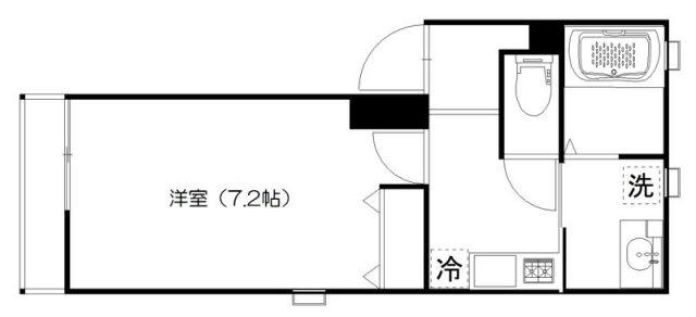 LA MAISON KEYAKI(1K/3階)の間取り写真