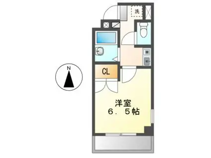 ルミナ新栄(1K/5階)の間取り写真