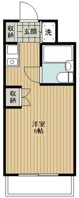 NTC大宮(ワンルーム/2階)の間取り写真