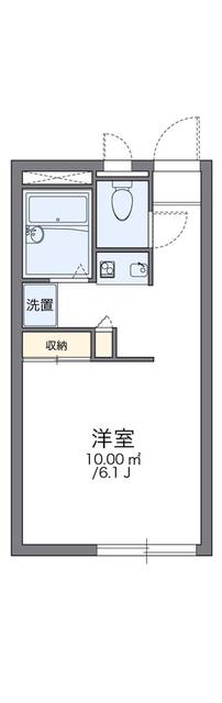 レオパレスエルドラード(1K/2階)の間取り写真